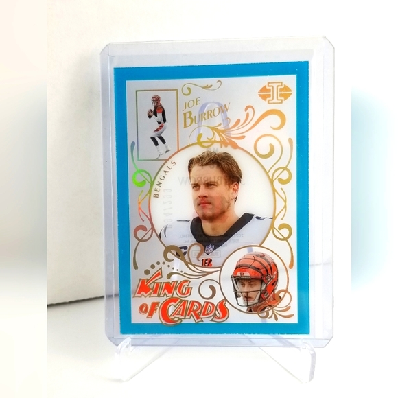 Panini Other - 2021 Joe Burrow Panini Illusions King of Cards Blue 94/299